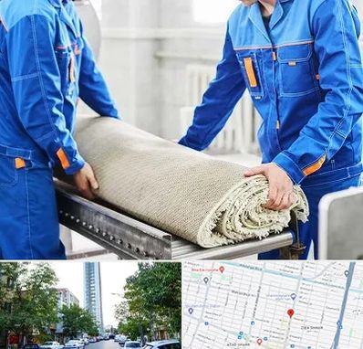 قالی شویی در امامت مشهد