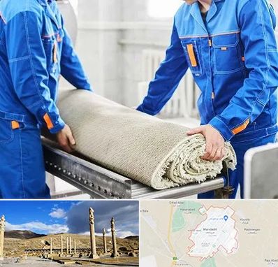 قالی شویی در مرودشت