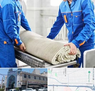 قالی شویی در بلوار ابوذر