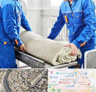 قالی شویی در شهرک غرب مشهد