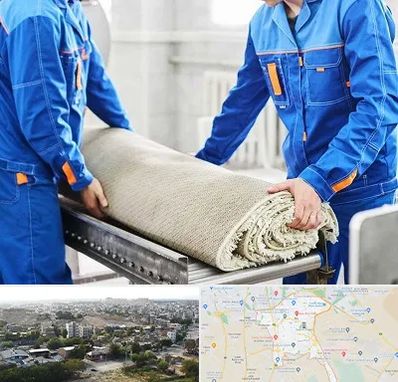 قالی شویی در منطقه 20 تهران