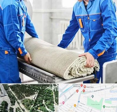 قالی شویی در سالاریه قم