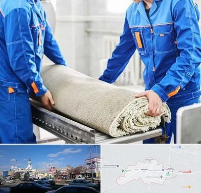 قالی شویی در ماهدشت کرج