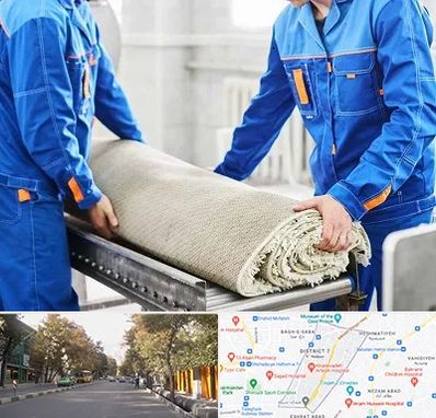 قالی شویی در شریعتی