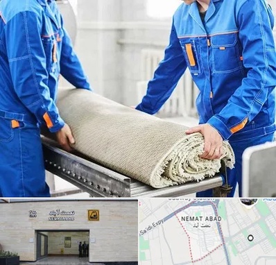 قالی شویی در نعمت آباد