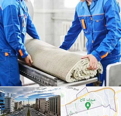 قالی شویی در سعادت آباد تهران