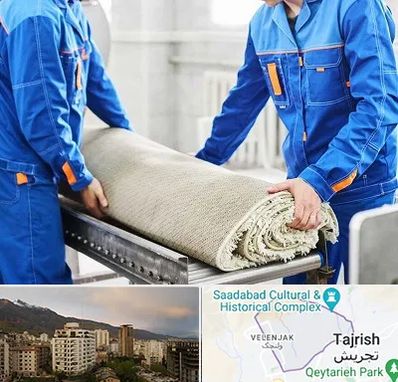 قالی شویی در زعفرانیه