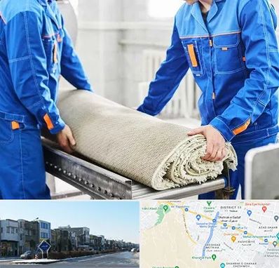 قالی شویی در شریعتی مشهد