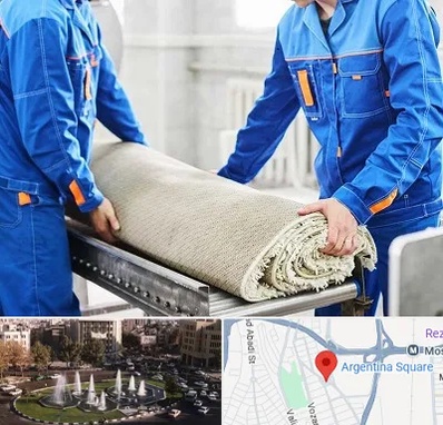 قالی شویی در آرژانتین