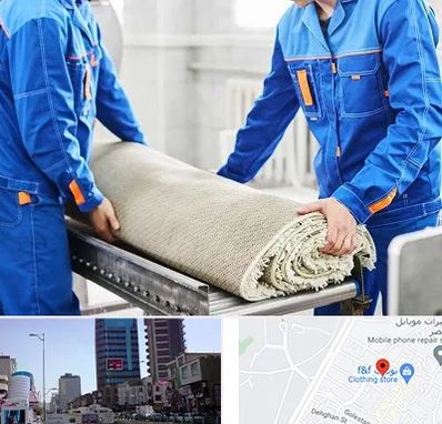 قالی شویی در چهارراه طالقانی کرج