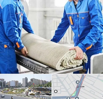 قالی شویی در هفت تیر