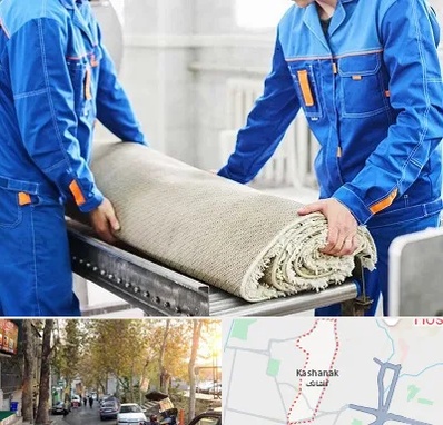 قالی شویی در کاشانک