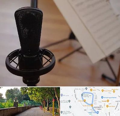 آموزشگاه خوانندگی در فلکه گاز رشت