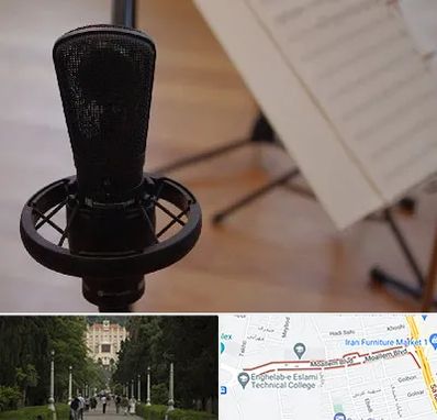 آموزشگاه خوانندگی در بلوار معلم رشت