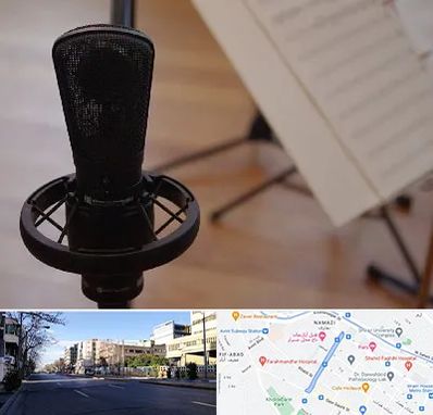 آموزشگاه خوانندگی در خیابان ملاصدرا شیراز