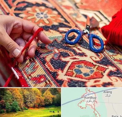 رفوگری فرش در کردکوی
