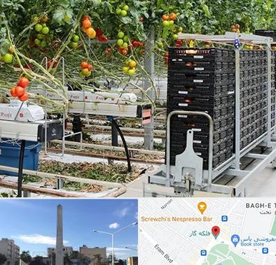 فروش تجهیزات گلخانه در فلکه گاز شیراز 