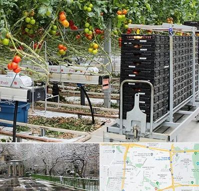 فروش تجهیزات گلخانه در باغ فیض