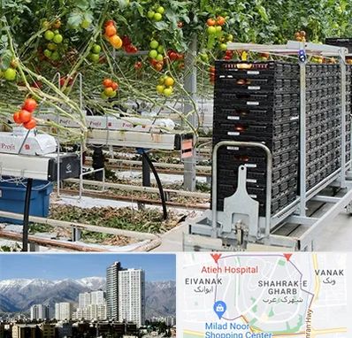فروش تجهیزات گلخانه در شهرک غرب 