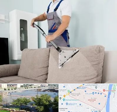 مبل شویی در گلستان اهواز