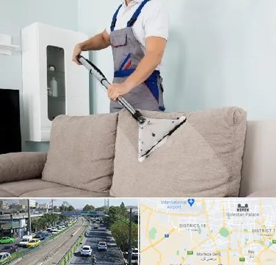 مبل شویی در جنوب تهران