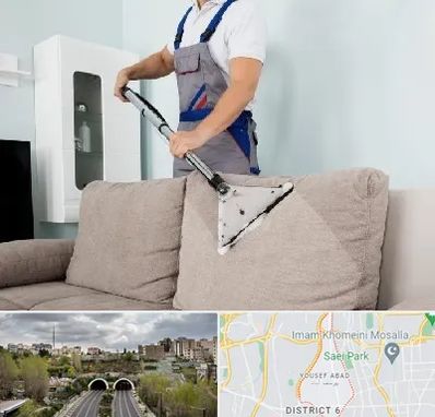 مبل شویی در یوسف آباد