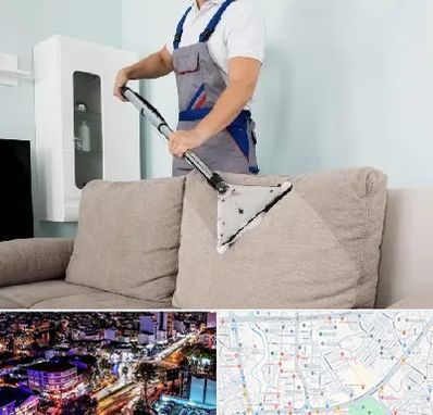 مبل شویی در منظریه رشت