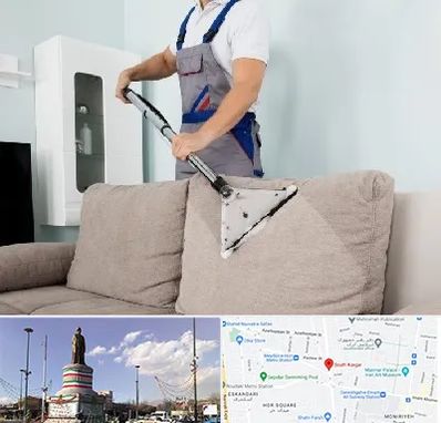 مبل شویی در کارگر جنوبی