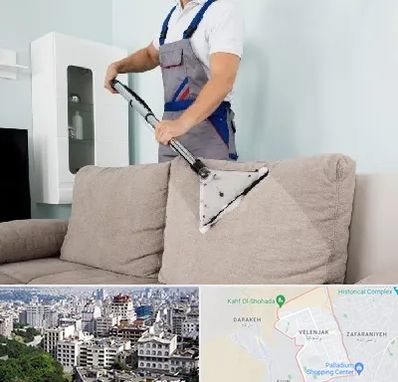 مبل شویی در ولنجک