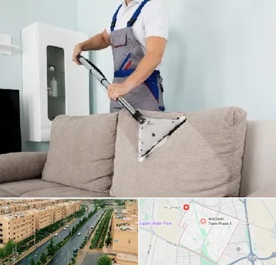 مبل شویی در فاز سه اندیشه