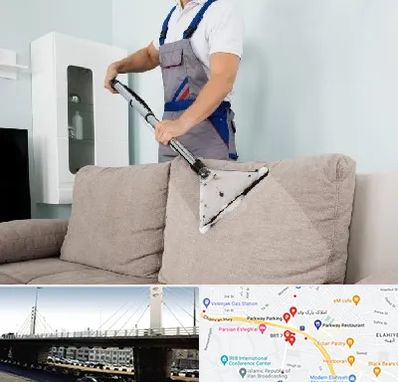 مبل شویی در پارک وی