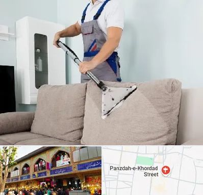 مبل شویی در 15 خرداد