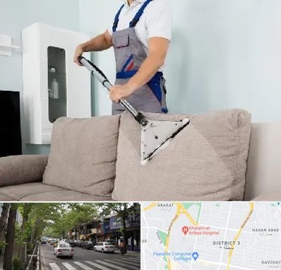 مبل شویی در ظفر