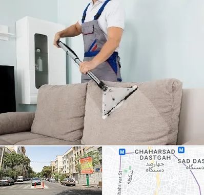 مبل شویی در چهارصد دستگاه