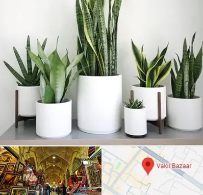 فروش گلدان در بازار وکیل شیراز