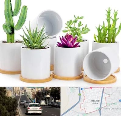 فروش گلدان سرامیکی در خطیب تبریز