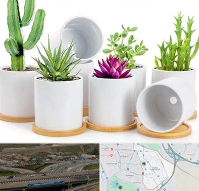 فروش گلدان سرامیکی در یاغچیان تبریز