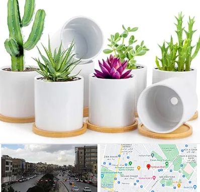 فروش گلدان سرامیکی در بلوار فردوسی مشهد 