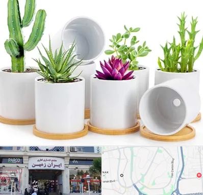 فروش گلدان سرامیکی در ایران زمین
