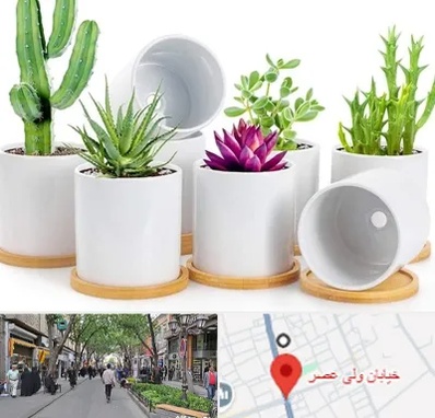فروش گلدان سرامیکی در ولیعصر شهریار