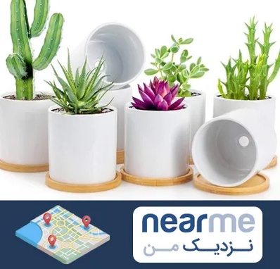 فروش گلدان سرامیکی در نزدیک من