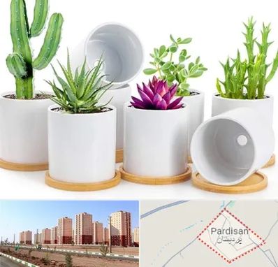 فروش گلدان سرامیکی در پردیسان قم