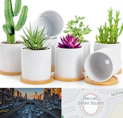 فروش گلدان سرامیکی در نواب 