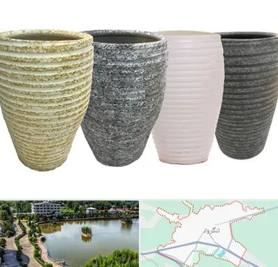 فروش گلدان سفالی در لنگرود