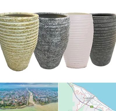 فروش گلدان سفالی در تنکابن