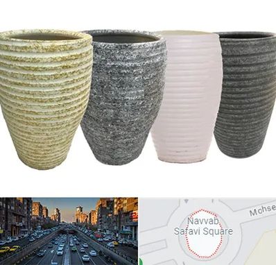 فروش گلدان سفالی در نواب 