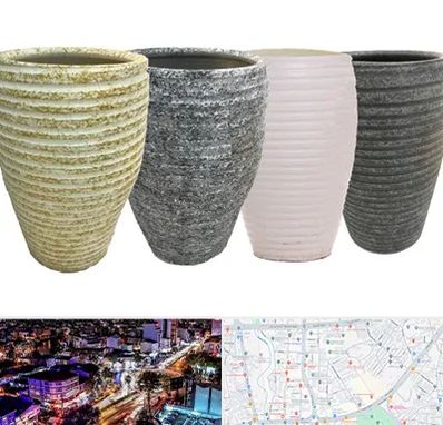 فروش گلدان سفالی در منظریه رشت 