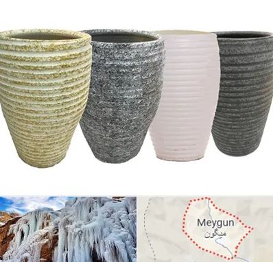 فروش گلدان سفالی در میگون