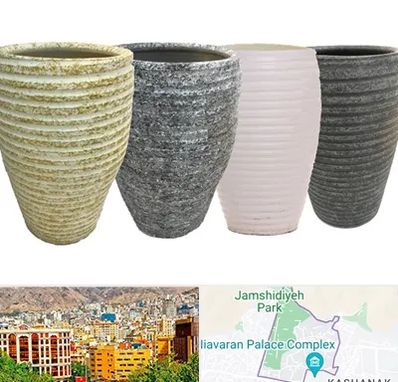 فروش گلدان سفالی در نیاوران 