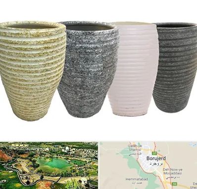 فروش گلدان سفالی در بروجرد